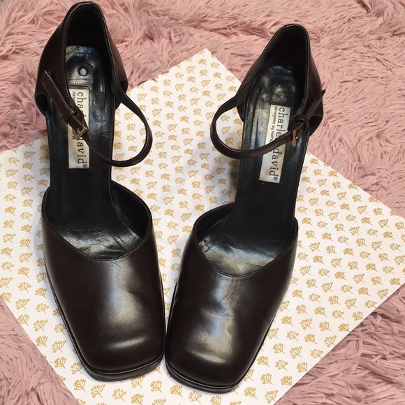 Charles David Shoes - vintage Mary Jane CHARLES DAVID sexy cool